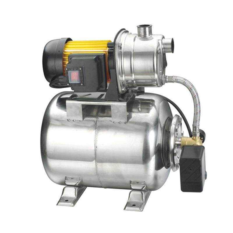 Statie de pompare de gradina cu rezervor sub presiune